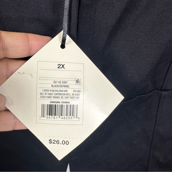 Ava & Viv | Charcoal Sleeveless Top - Picture 3 of 6